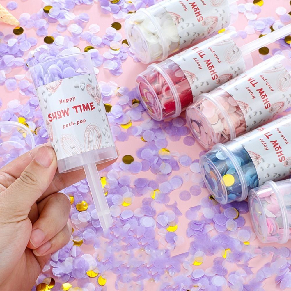 Confetti Cannon Tube - 1 unidade de tubo de confete