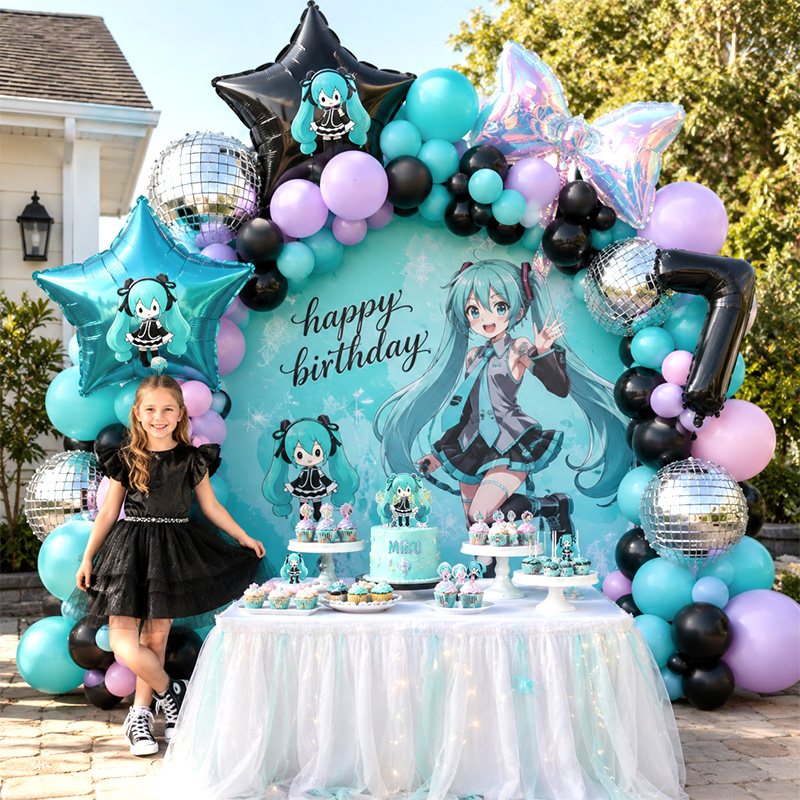 Balloon Arch Kit - Kit de Arco de Balões Hatsune