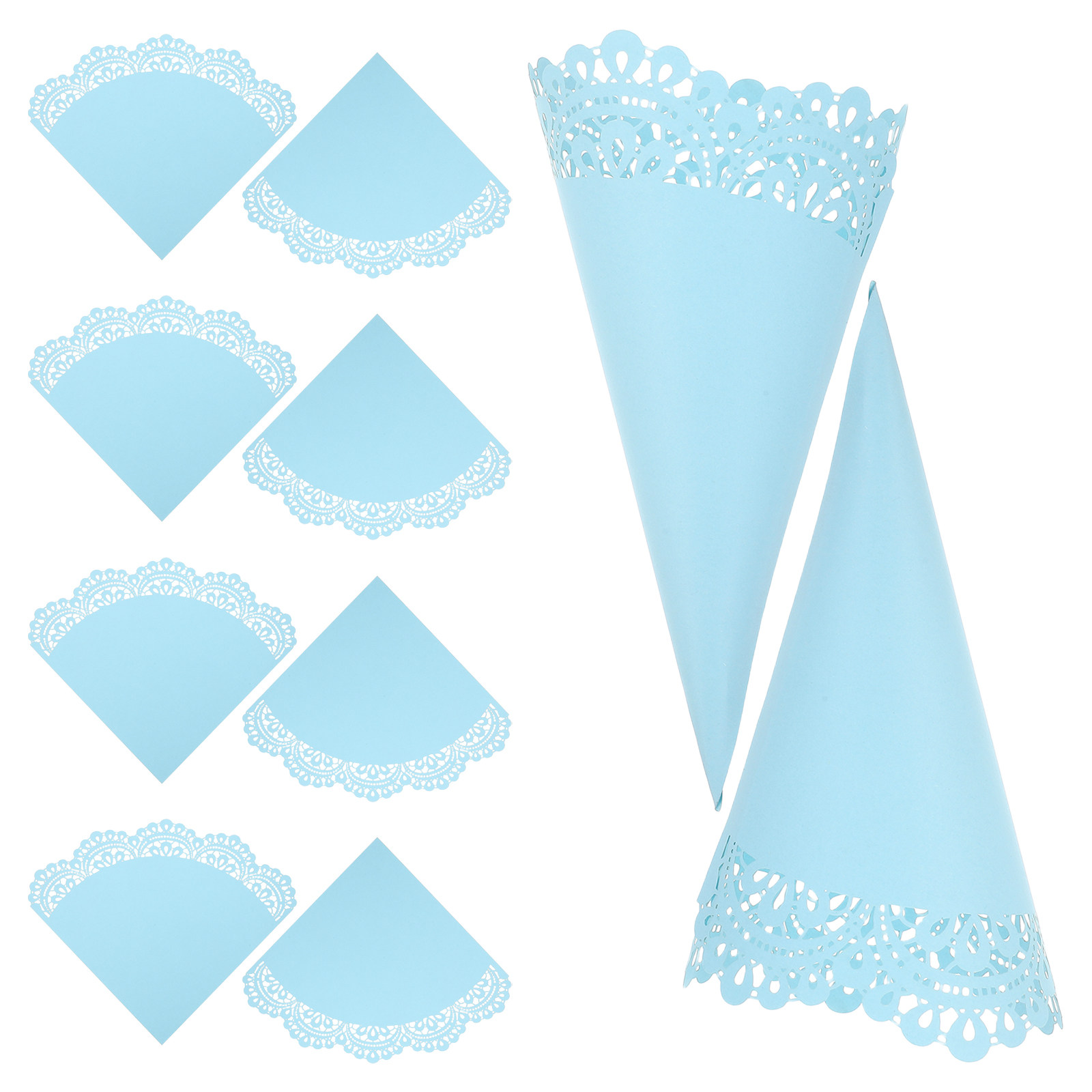 Papercraft Supply Confetti - 50 peças de Cones de Confete