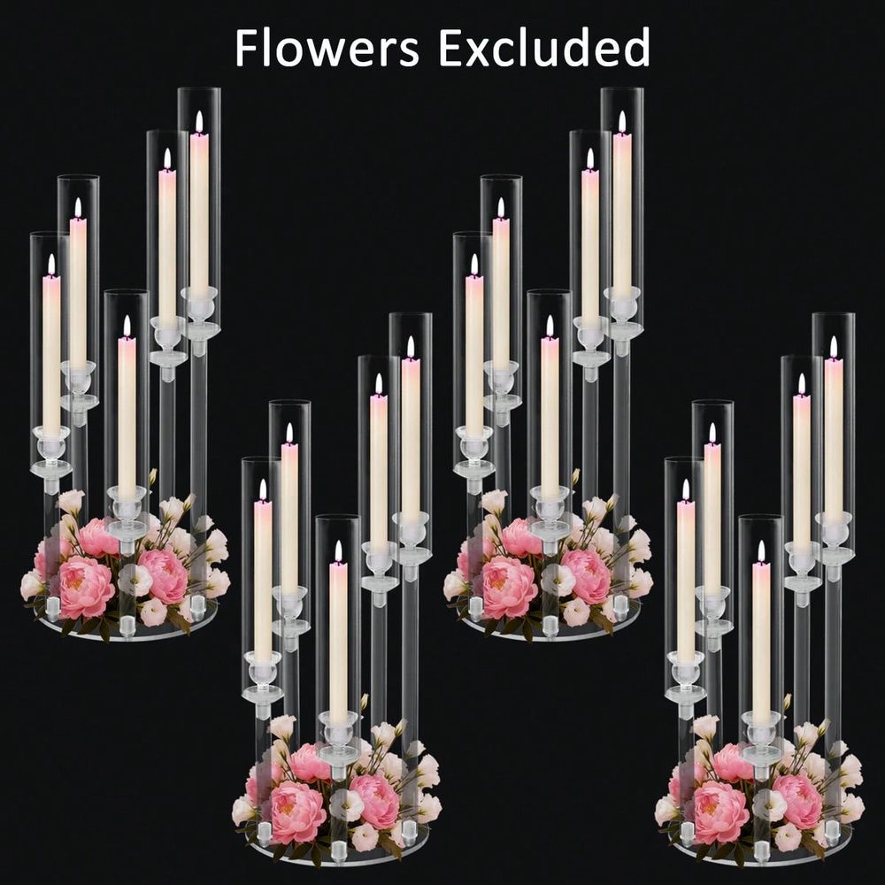 Centerpiece Stick - Candelabro de Acrílico com 5 Braços