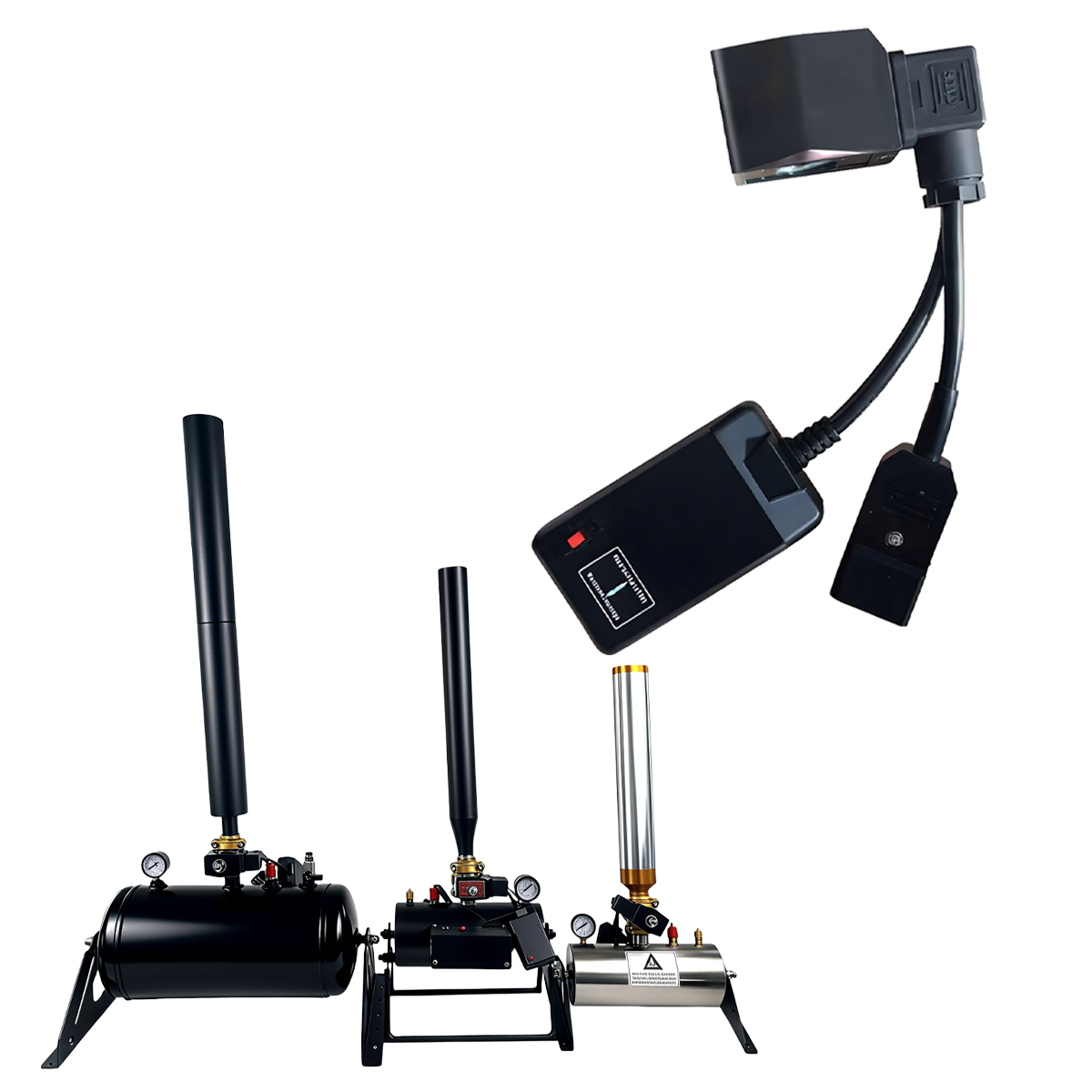 Confetti Cannon Tube - Controle Remoto de Válvula Elétrica para
