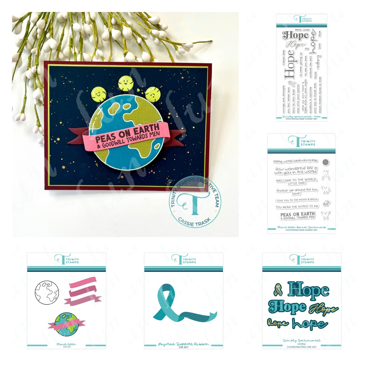 Papercraft Supply Ribbon - Corte De Metal morre e Sentimento