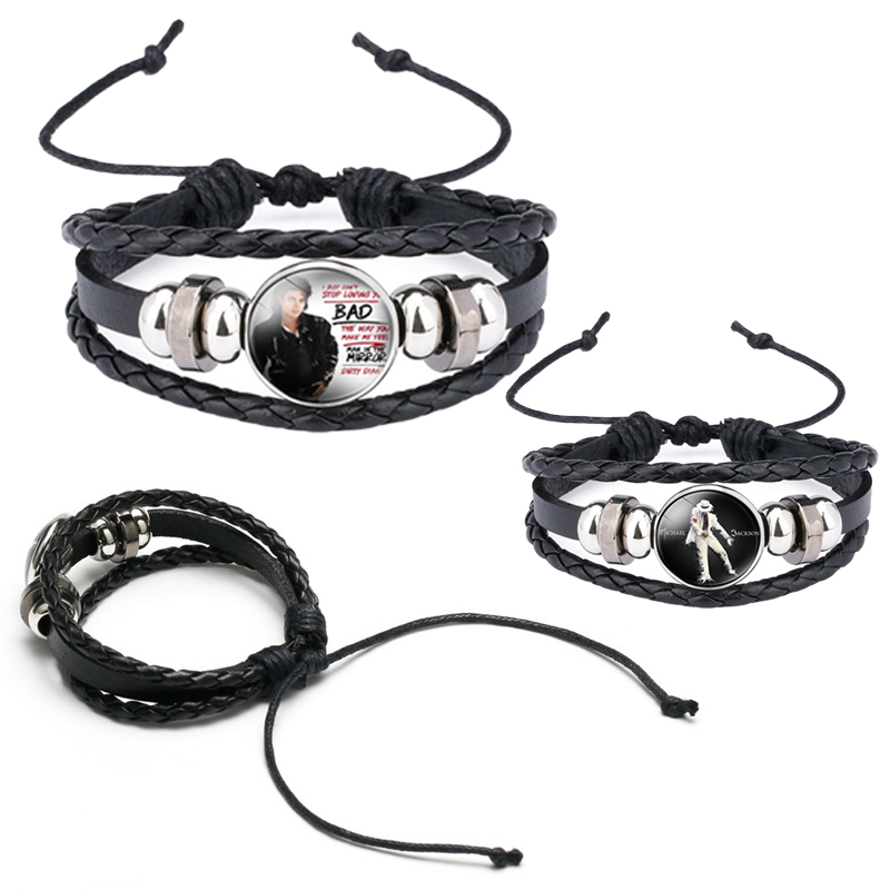 Event Supplies - Pulseira de Figuras do Michael Jackson,