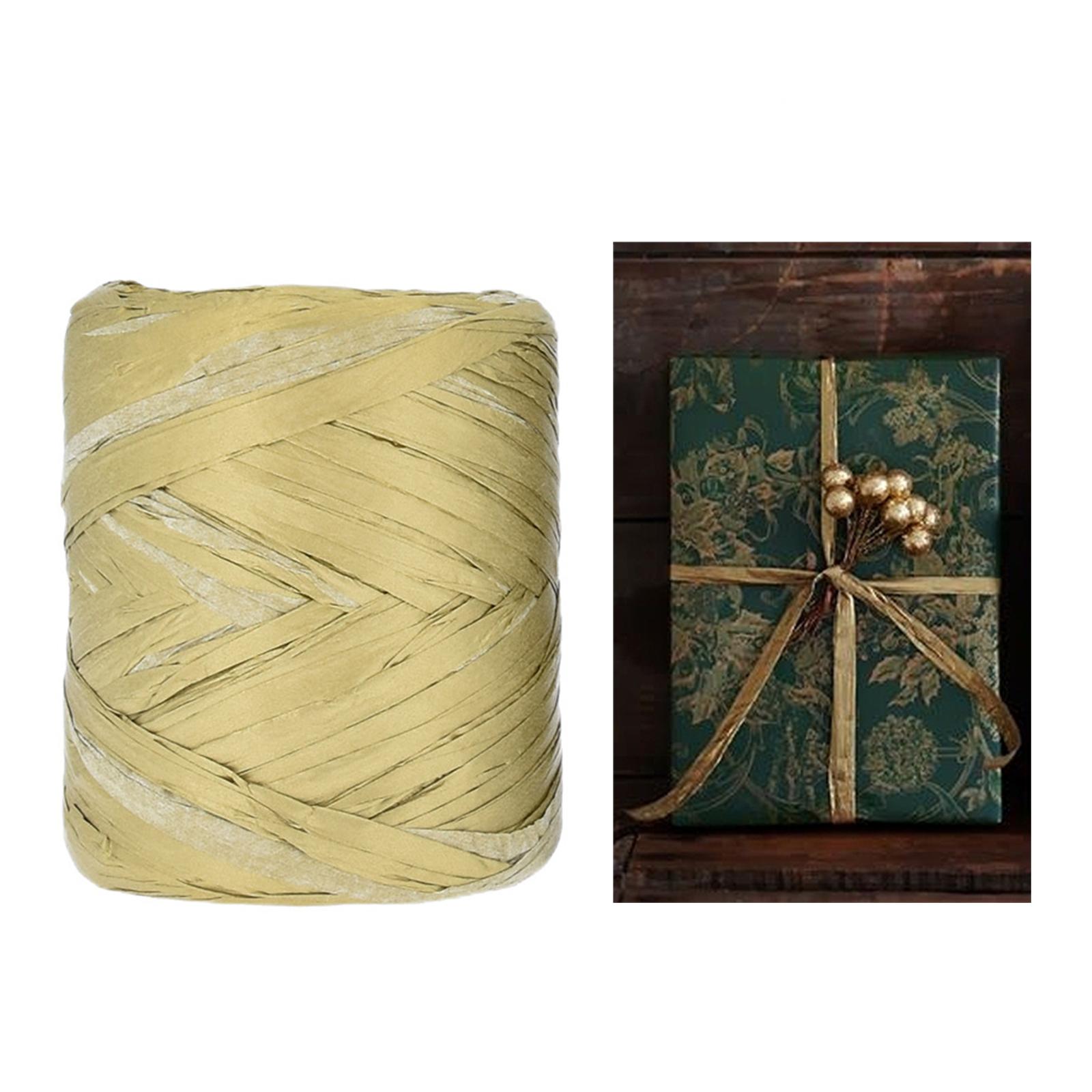 Fita de Papel Raffia DIY em Lo - Papercraft Supply Ribbon avaliação e preço