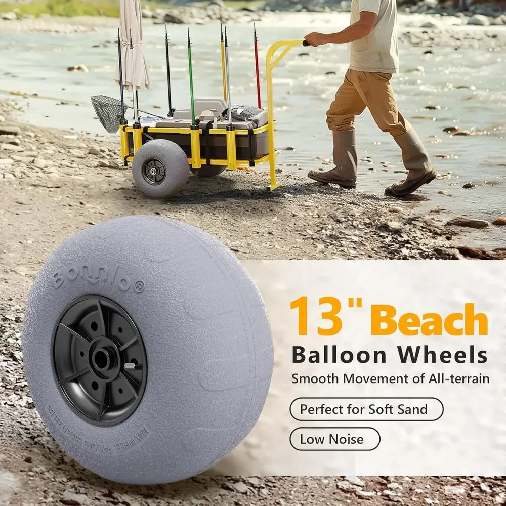 Carrinho de Praia com 13 Rodas - Balloon Pump Hand avaliação e preço
