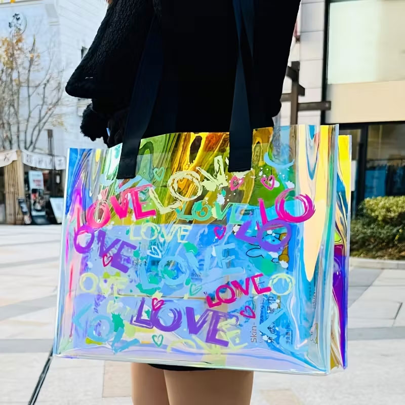Bolsa de Mão Moderna com Estam - Event & Party Supply avaliação e preço