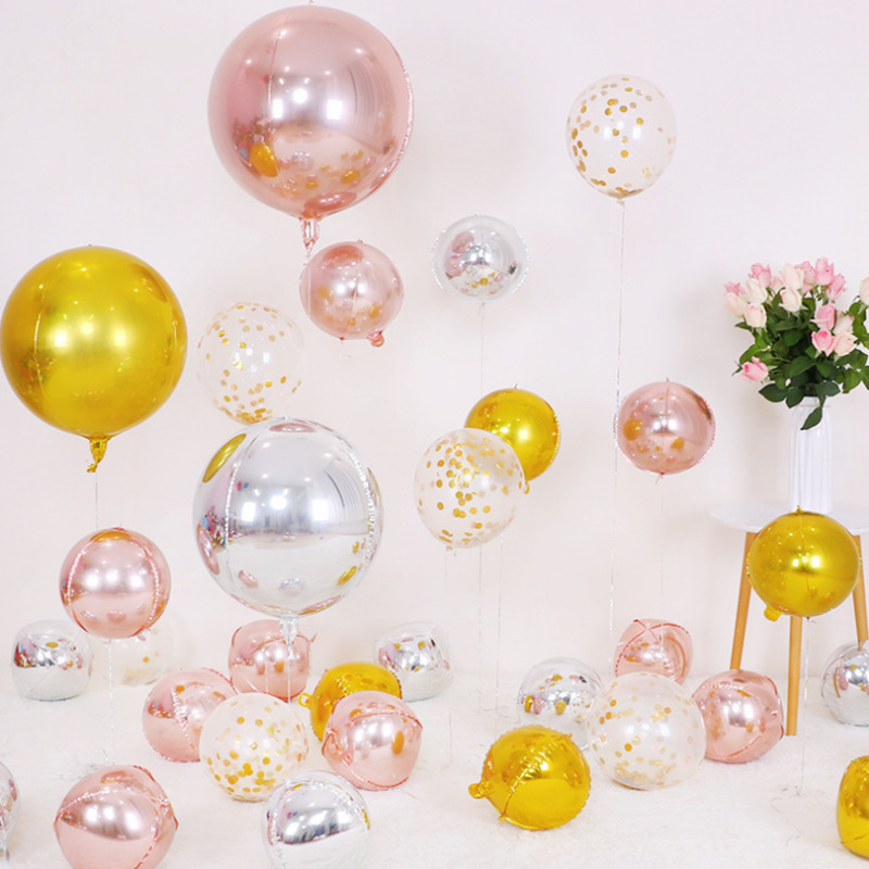 5pcs Balões Redondos de Metal  - Party Event Supply Store avaliação e preço