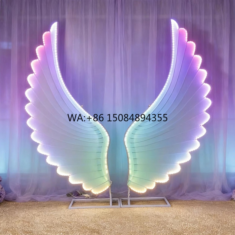 Asas de Anjo Iluminadas com LE - Event & Party Supply avaliação e preço