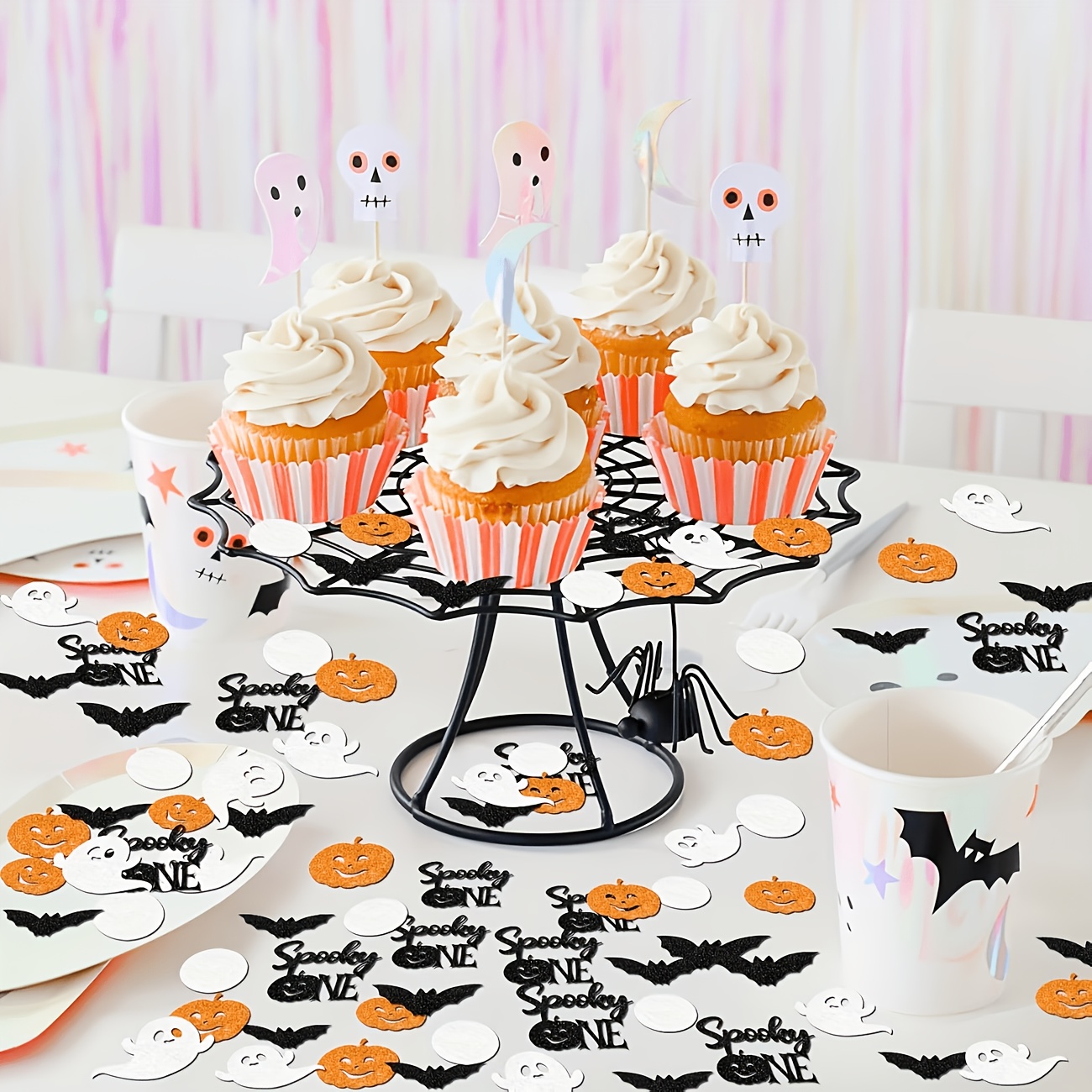 Confetes de Mesa de Halloween  - Papercraft Supply Confetti avaliação e preço