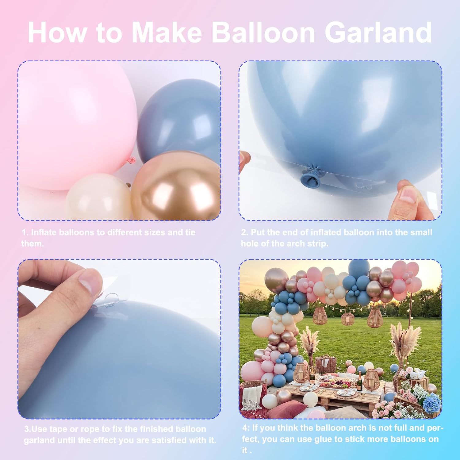 Kit de Arco de Balões de Látex - Balloon Arch Kit avaliação e preço
