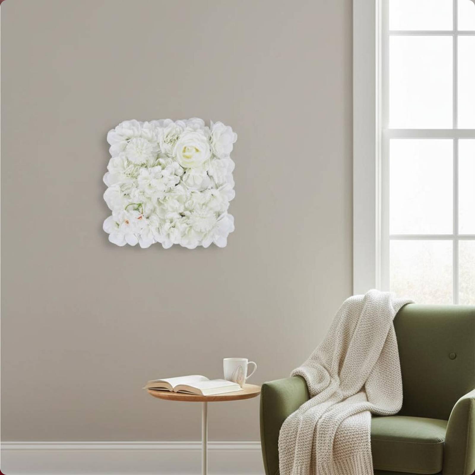 Painel de Parede de Flores Art - Flower Wall Panel avaliação e preço
