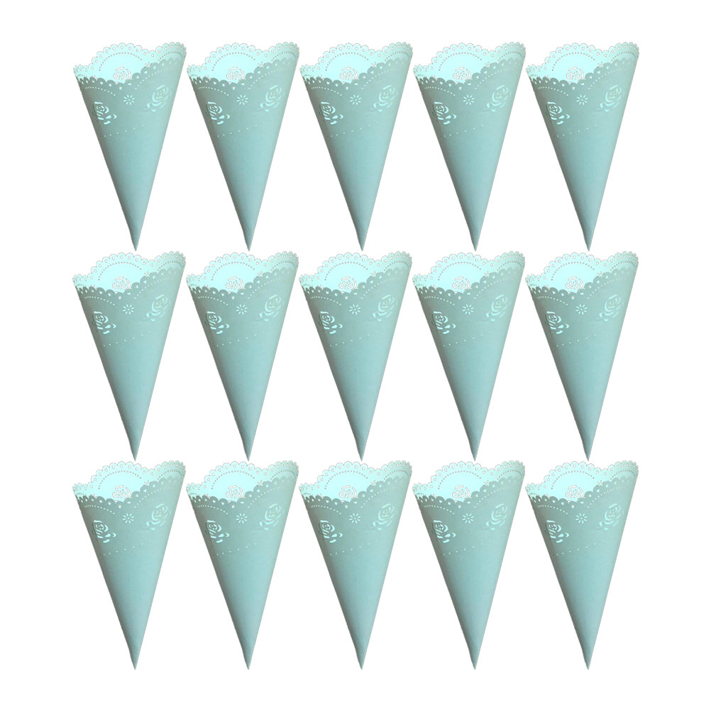 20 Peças de Cones de Papel Vaz - Papercraft Supply Confetti avaliação e preço