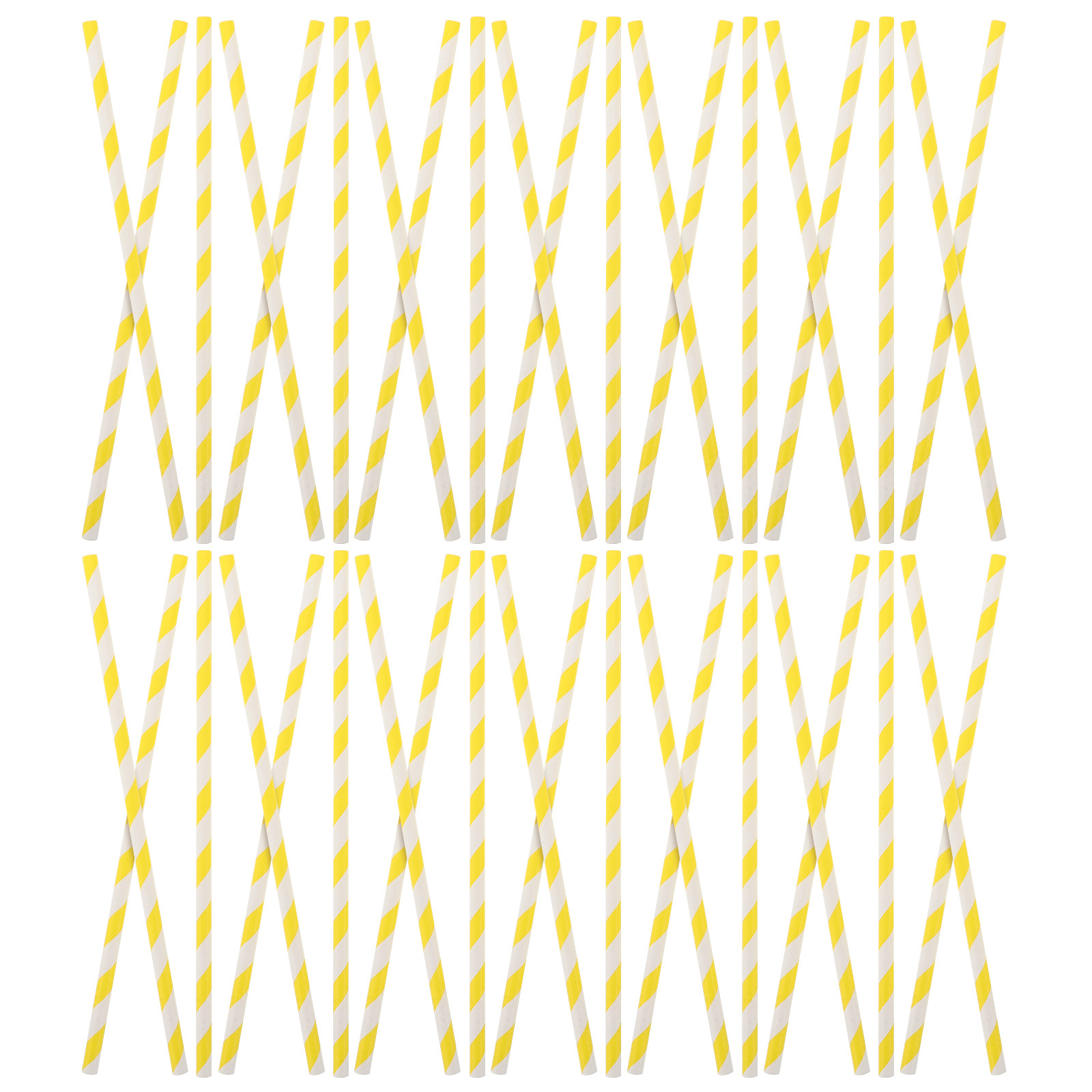 100 Canudos de Papel Decorativ - Paper Straw Color avaliação e preço