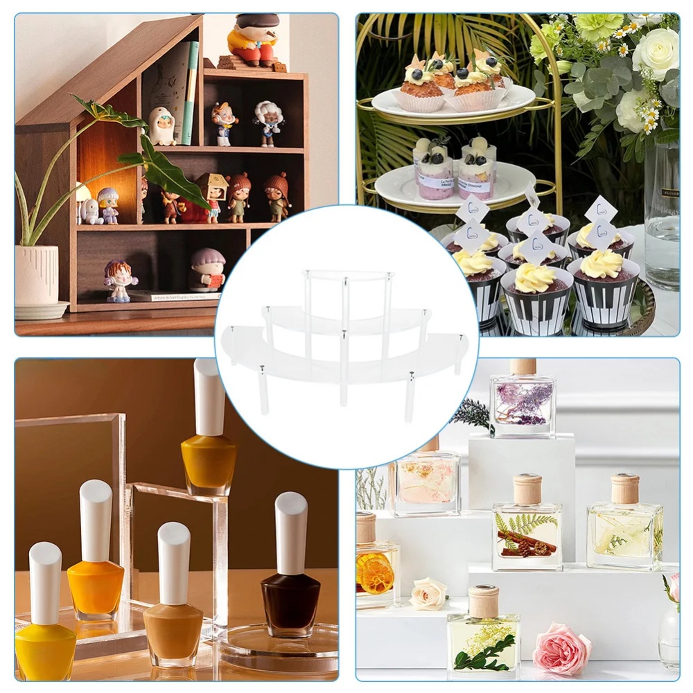 Suporte de Exibição Acrílico 1 - Cupcake Stand Tier avaliação e preço