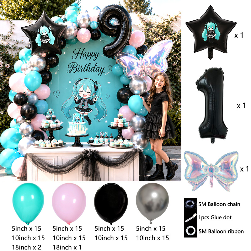 Kit de Arco de Balões com Tema - Balloon Arch Kit avaliação e preço