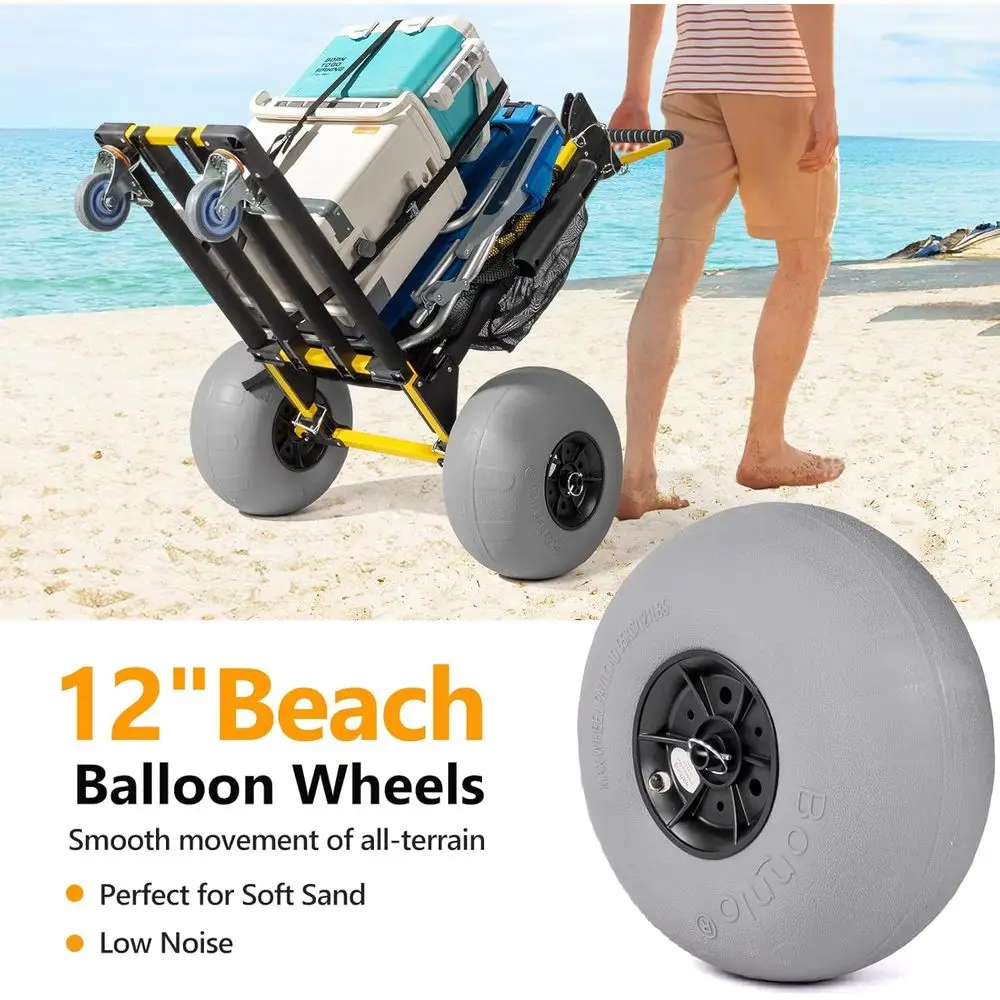 Carrinho de Praia Versátil com - Balloon Pump Hand avaliação e preço