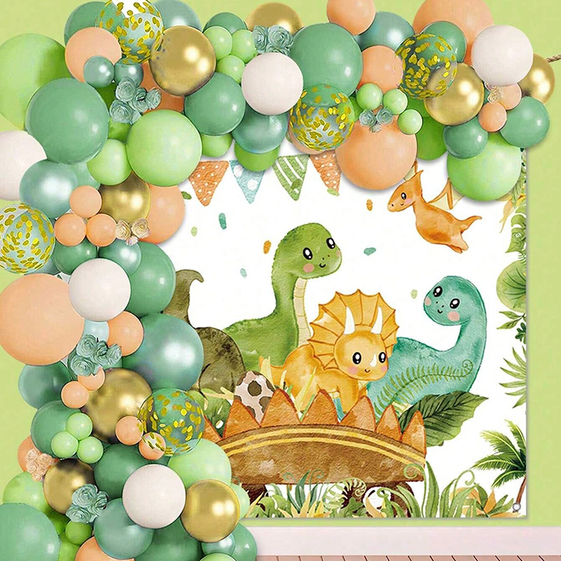 Conjunto de balões de dinossau - Balloon Arch Kit avaliação e preço
