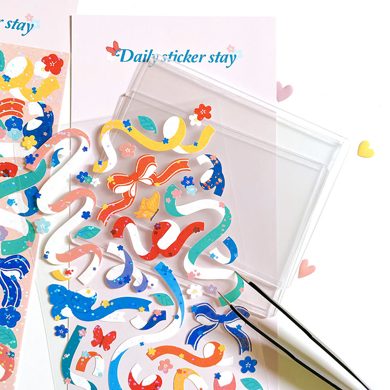 Adesivo de Fita Floral Bonito  - Papercraft Supply Ribbon avaliação e preço