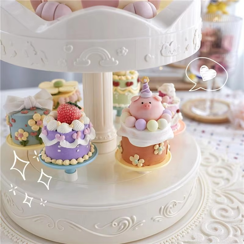 Suporte giratório automático d - Cupcake Stand Tier avaliação e preço