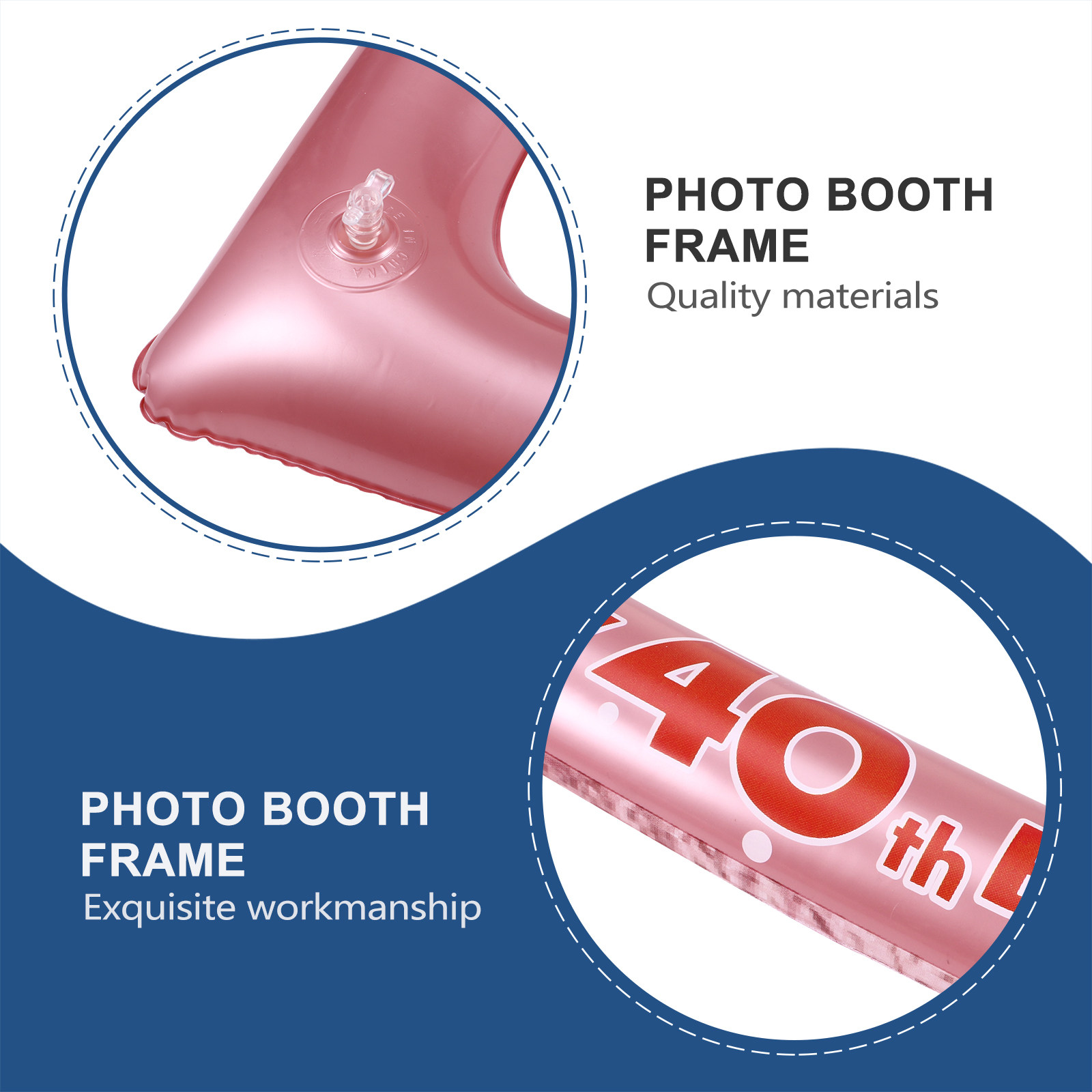 Adereços Infláveis para Cabine - Photo Booth Frame avaliação e preço