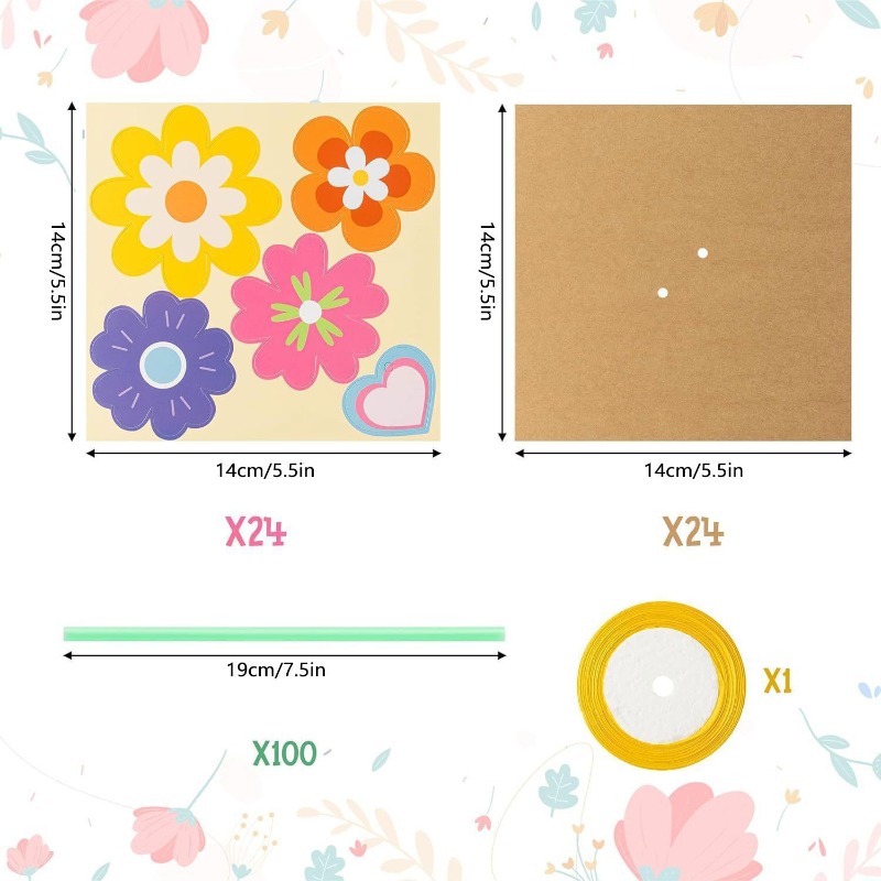 Kit de Buquê de Flores DIY com - Papercraft Supply Ribbon avaliação e preço